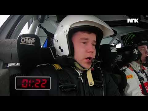 Nicolay Ramm kjører med Oliver Solberg
