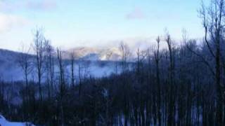 preview picture of video 'looking at the snow today in ASHEVILLE,NC - BAT CAVE,1/11/2011'