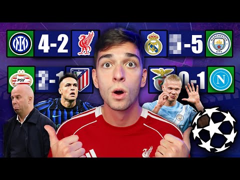 UEFA Champions League *MATCHDAY 6* Prediction