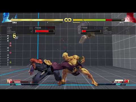 SFV Oro #36 V-Trigger2 mix-up 1EX 253dmg/340stn +471dmg/550stn