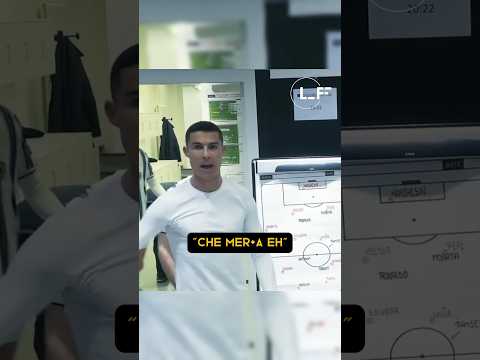 When Ronaldo insulted all of Juventus 😱 #football