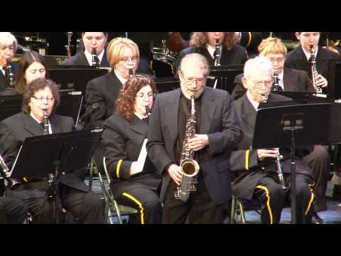 Rudy Wiedoeft: Valse Manzanetta & Saxophobia, Ted Hegvik, Saxophone with New Holland Band