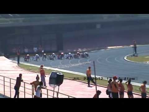 100m INFANTIL MASC Final INTERCOLONIAL 2012