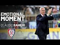 Sir Claudio Ranieri’s farewell to Cagliari and Football | Emotional Moment | Serie A 2023/24