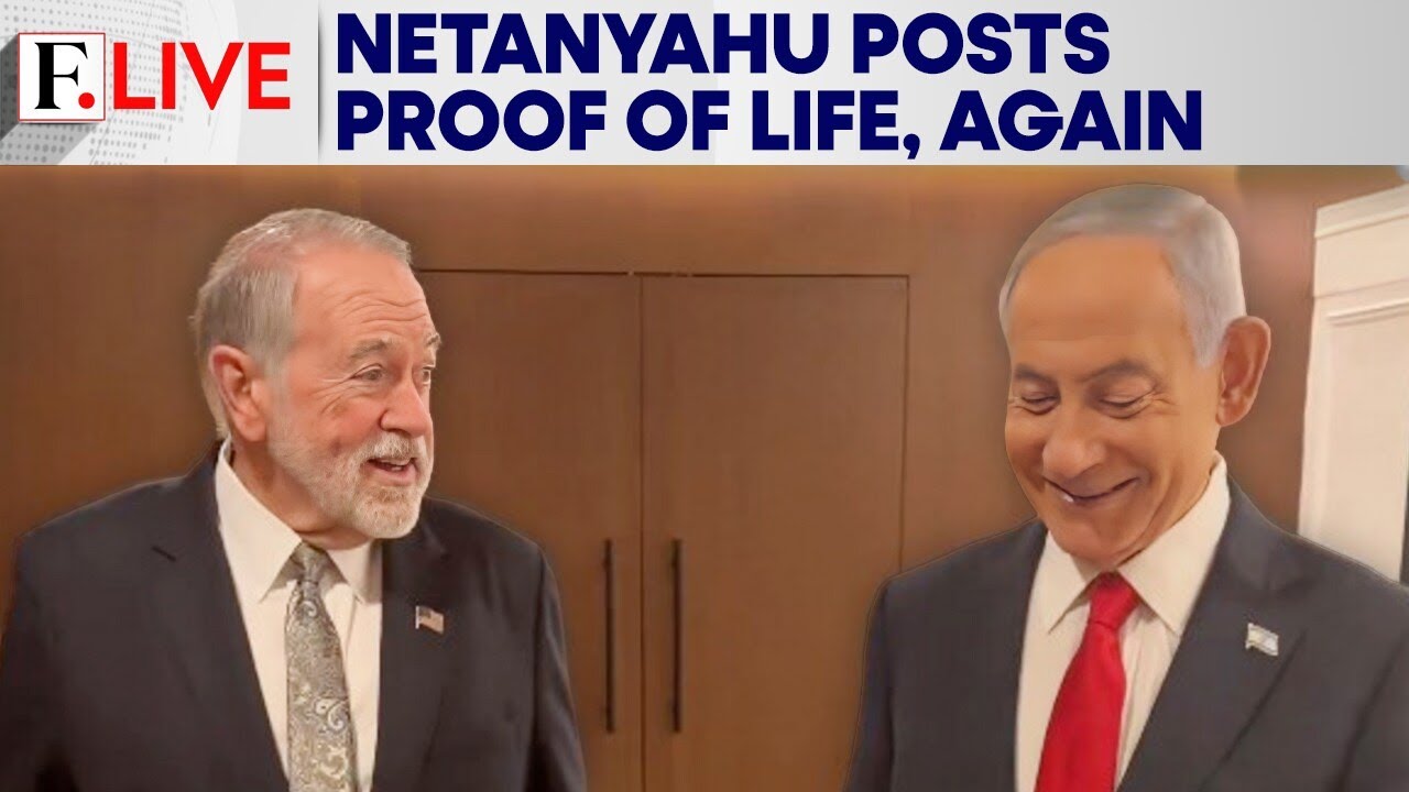 Netanyahu Mocks Death Rumours With Trump-Sent US Envoy, Internet Doesn’t Think So | Firstpost Live