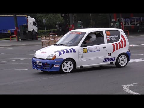 3 Runda Tarmac Academy Leclerc Świdnica 2024 - Jan Wygachiewicz / Klaudia Sajan - Fiat Seicento VK