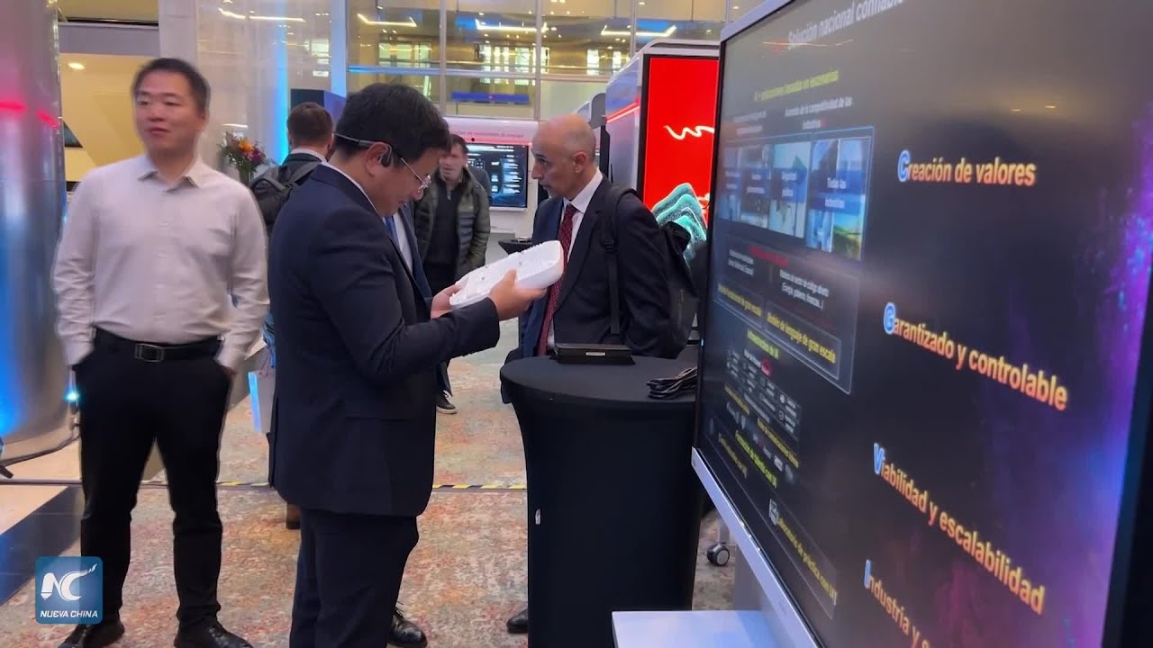 Compañía tecnológica china Huawei presenta en Argentina innovadoras soluciones para socios locales