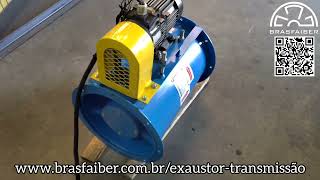 Exaustor com Motor Externo