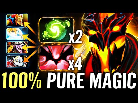 🔥 Shadow Fiend 4x Ultimate CANCER IS BACK — Refresher Aghanim Octarine PURE MAGIC META Dota 2 Pro