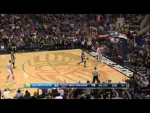 Jeff Withey Highlights Warriors vs. Pelicans 12.14.2014 - 10 Points, 4 Rebounds