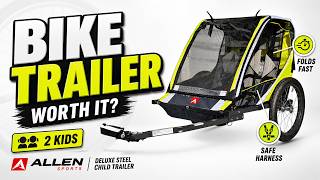 We Tried the Allen Sports 2 Seater Bike Trailer