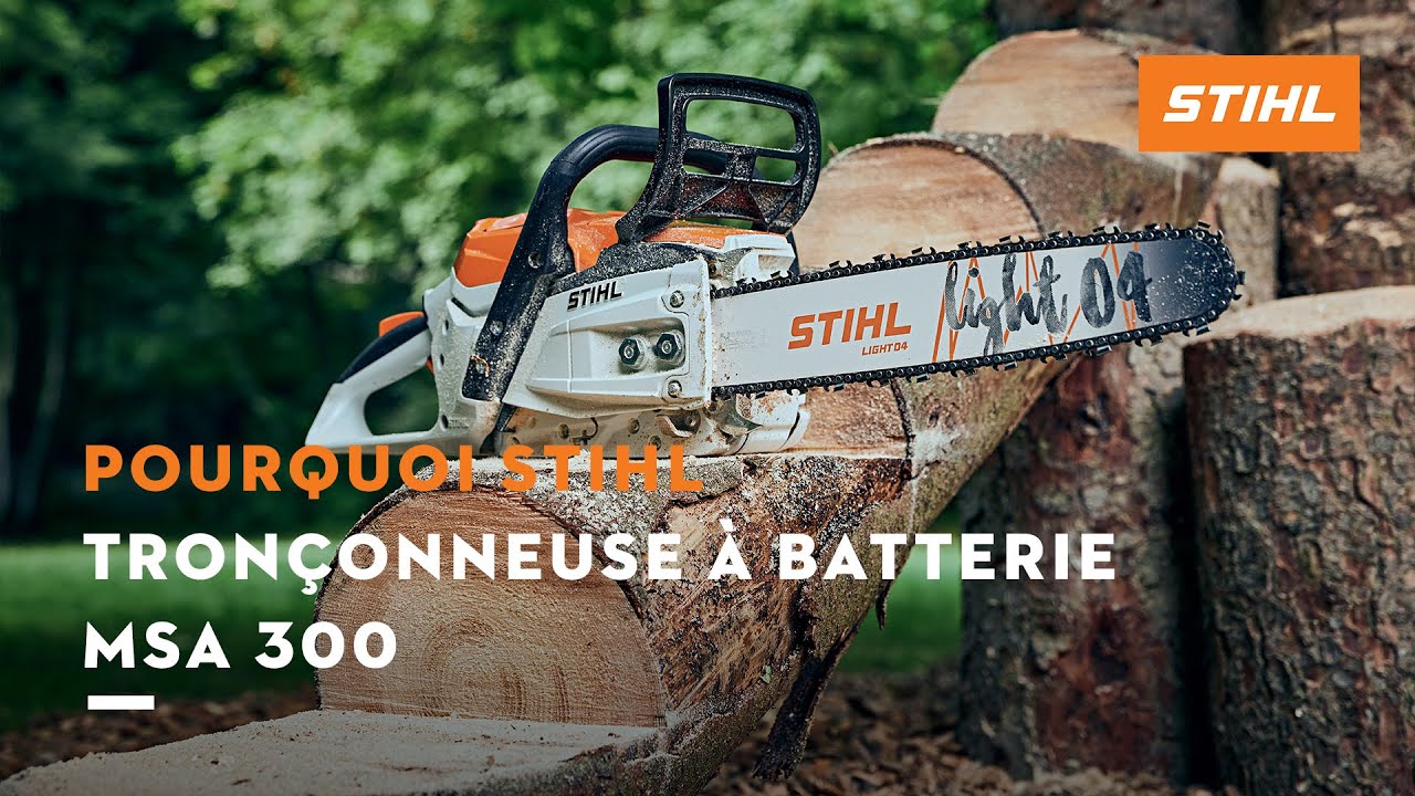 Tronçonneuse à batterie STIHL MSA 300