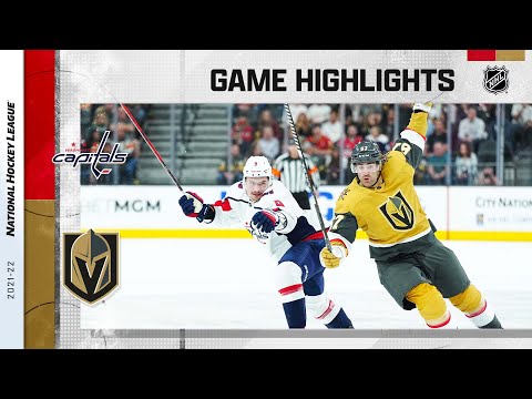 Capitals @ Golden Knights 4/20 l NHL Highlights 2022