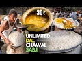 Unlimited Dal Chawal Sabji Price 30 Kolkata S Best Street Food
