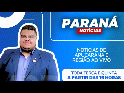 Jornal Paraná Notícias Ao vivo de Apucarana - 23 de Setembro de 2025