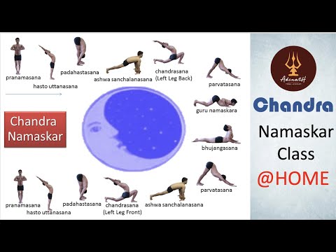 Moon salutation Yoga Class with Guru Dharm