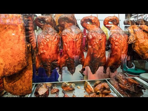 Revisão de comida de Cingapura - MELHOR CARNE ASSADA no Kim Heng Cafe!