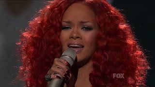 [1080P/60FPS] Rihanna - California King Bed (Live @ American Idol)