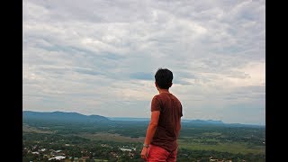 Views up Cerro Yaguaron.