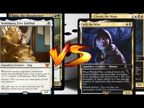 Open Qualifier Libourne - Round 5 - Yoshimaru Tana VS Will Eleven - MTG EDH Duel Commander