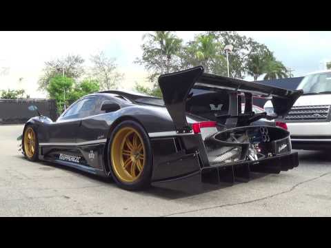 Pagani Zonda Revolucion EPIC Supercar only one in US Delivery to Pagani Miami