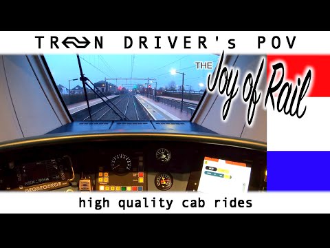 Zo ontstaat vertraging: deurstoring TRAIN DRIVER'S POV Vathorst - Amsterdam SLT 27feb 2020