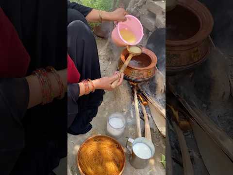 Desi sivaya recipe #traditional #food #villagelife #recipe #nature