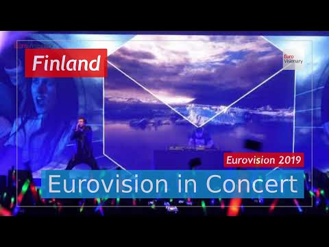 Finland Eurovision 2019 Live: Darude feat. Sebastian Rejman - Look Away - Eurovision in Concert