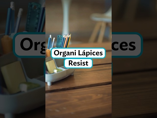 Vídeo relacionado con Lifewit Caja de Lápices de Plástico con Tapa a Presión, Estuche Apilable para Lápices, Organizador para Material de Arte, Oficina, 4 Piezas