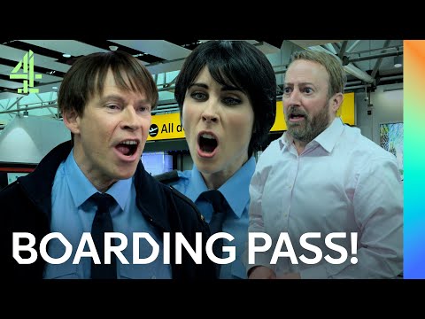 FIRST LOOK: The Stresses Of Airport Security | Mitchell And Webb Are Not Helping | Channel 4 Comedy