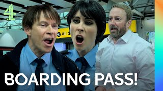 FIRST LOOK: The Stresses Of Airport Security | Mitchell And Webb Are Not Helping | Channel 4 Comedy