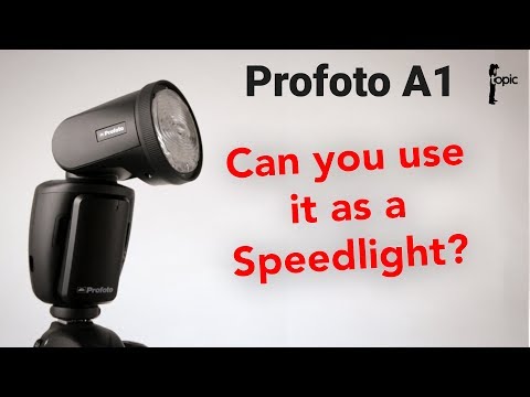 Profoto A1 - Using it as a speedlight - What you should know