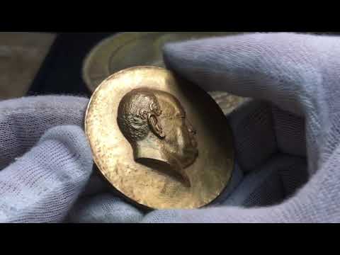 Ingvar Andersson av medaljkonstnär ERIC GRATE  från Roberto Delzanno Mynthandel