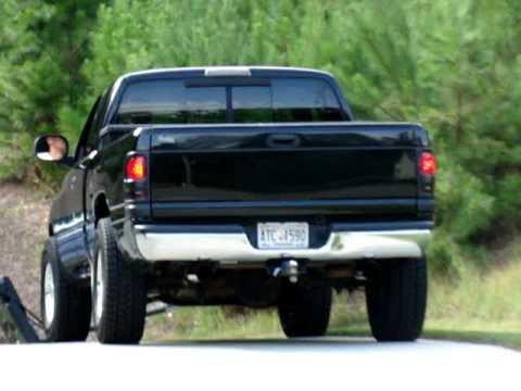 16 x 8 Black Ion Alloy Wheels on '01 Dodge Ram 1500