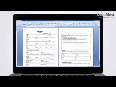 Hyresavtal - Lägenhet (Bostad) - en mall från DokuMera