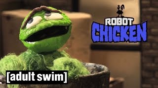 Sesame Street introduces recycling | Robot Chicken | Adult Swim