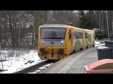 Regionova 814 112 - 9 ve stanici Železná Ruda centrum