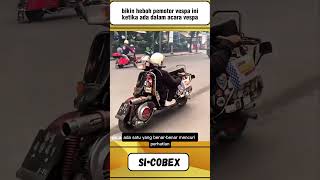 Download lagu This Vespa rider caused a scene at the event #shorts #viral #trending mp3
