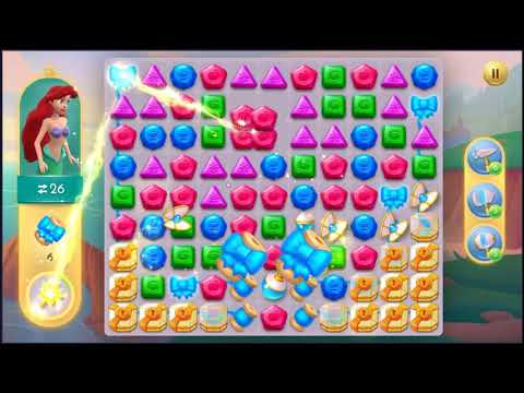 Disney Princess Majestic Quest Level 163 - NO BOOSTERS + FULL STORY 👸 | SKILLGAMING ✔️