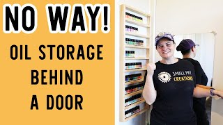 Concealed and Convenient: Build Your Own Hidden Essential Oils Storage