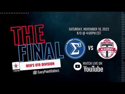 11/18/2023 - L1O Men's U19 Reserve Final - TFC Academy vs Sigma