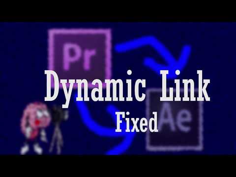 How To Fix Adobe Dynamic Link between Premiere & After Effects cc 2018