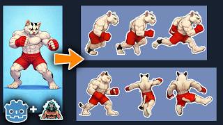No Art Skills? Here’s How I Added Sprites to My Godot Game (GodMode)
