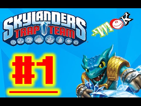 Mok: New! Skylanders: Trap Team: Chapter 1: Part 1 Gameplay (Wii U)