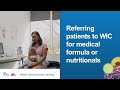 Health Care Provider Training: Medical Formula and Nutritionals