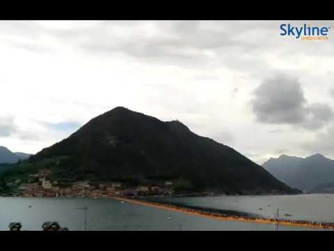 Live webcam from Lake Iseo - Time Lapse