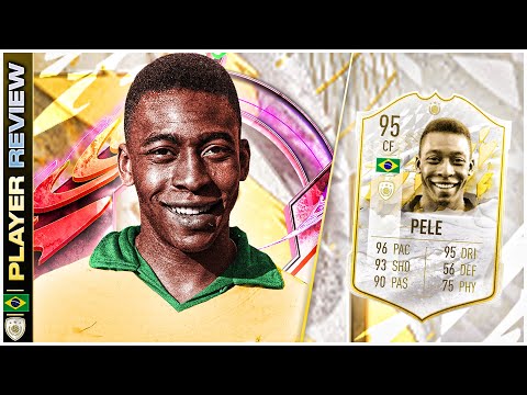 ICON 95 RATED PELE PLAYER REVIEW - FIFA 22 ULTIMATE TEAM - HE IS AMAZING BUT......HE HAS 1 WEAKNESS