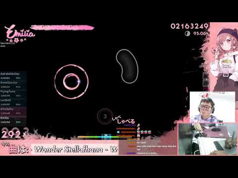 osu! | Emilia | fhana - Wonder Stella [Stella] + HD,DT 95.69% FC 565pp 7.99⭐ #1
