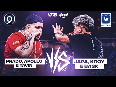 KROY, BASK E JAPA X APOLLO, PRADO E TAVIN | SEMIFINAL | BDA 9 ANOS