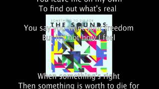 The Sounds - Something To Die For WITH audio